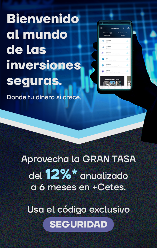 Felicidades, tu inversión casi comienza