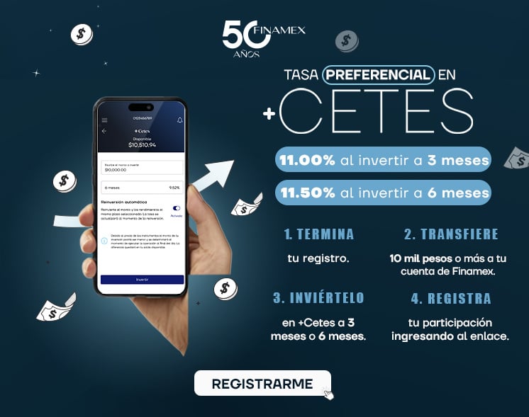 Tasa Preferencial en +Cetes