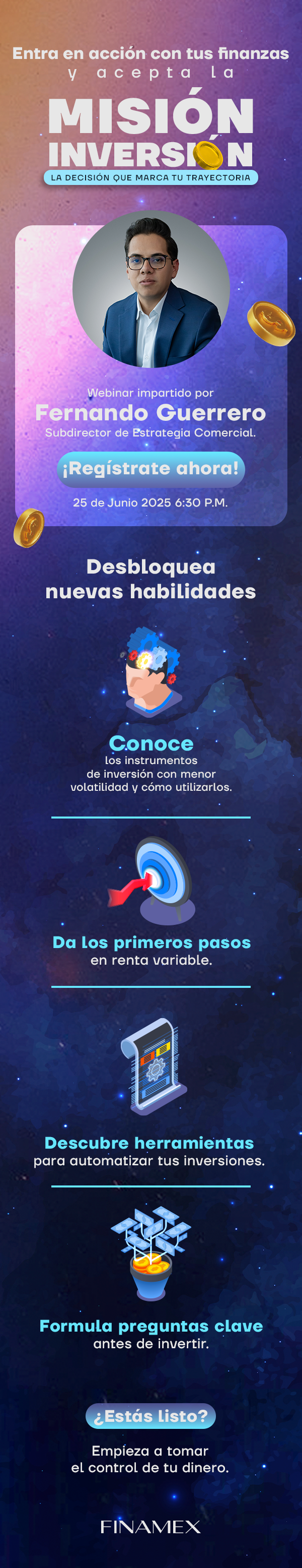 Llegó el webinar MISIÓN INVERSIÓN