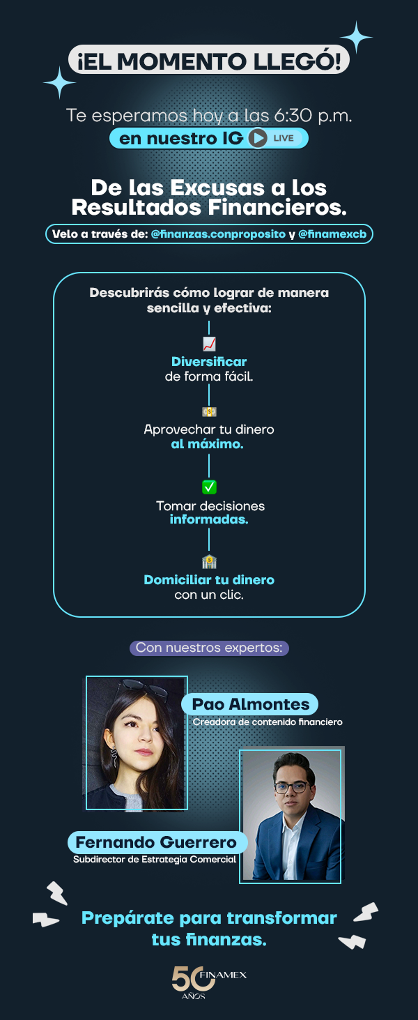 No te pierdas nuestro live