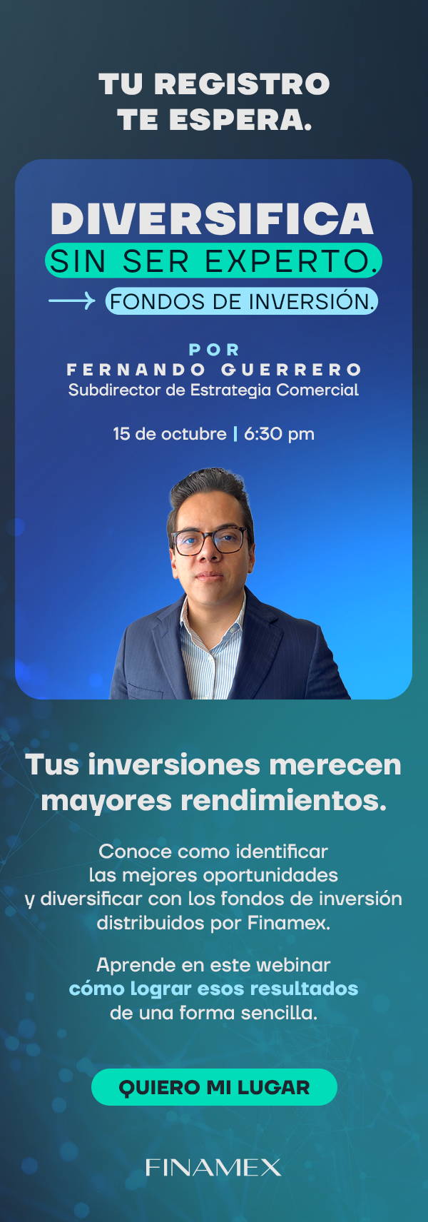 Quedan pocos lugares para el webinar