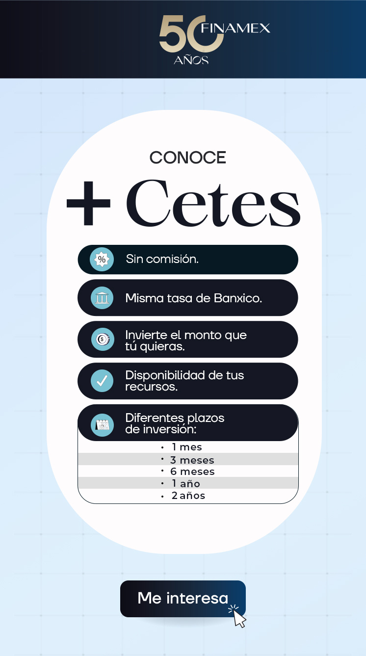 Tu próximo paso financiero: Conoce +Cetes ahora
