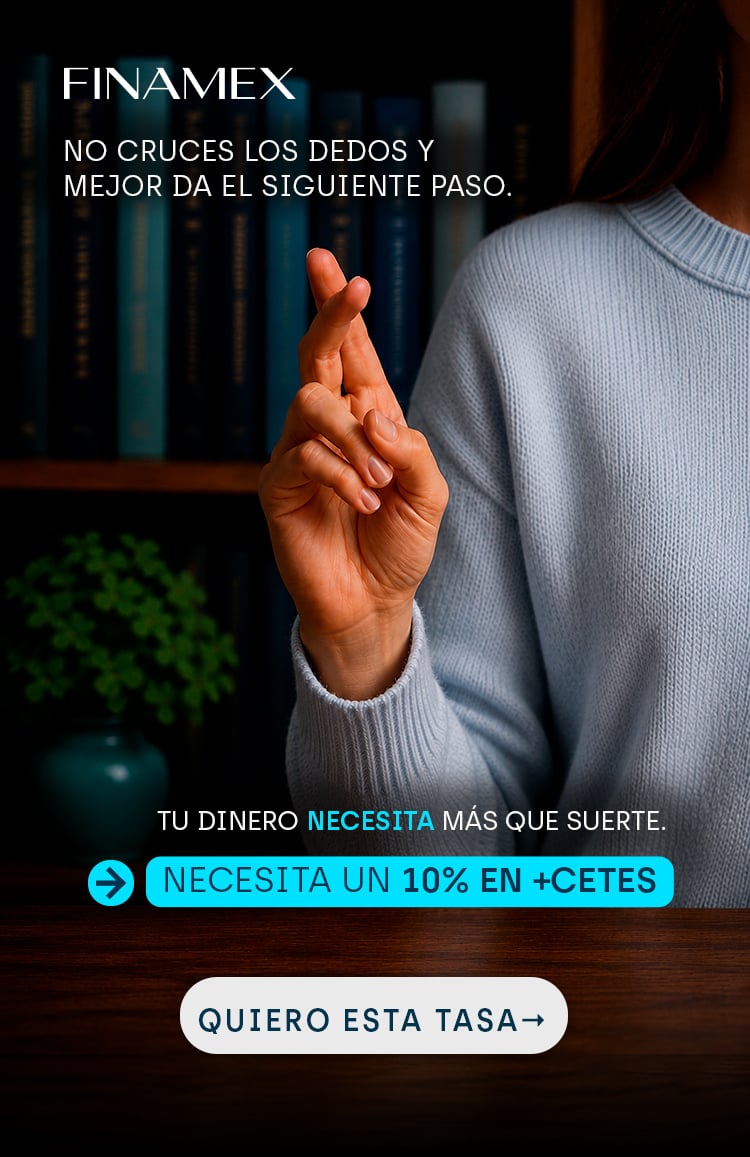 10% anual en +Cetes