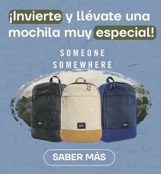 Invierte y llévate una mochila muy especial