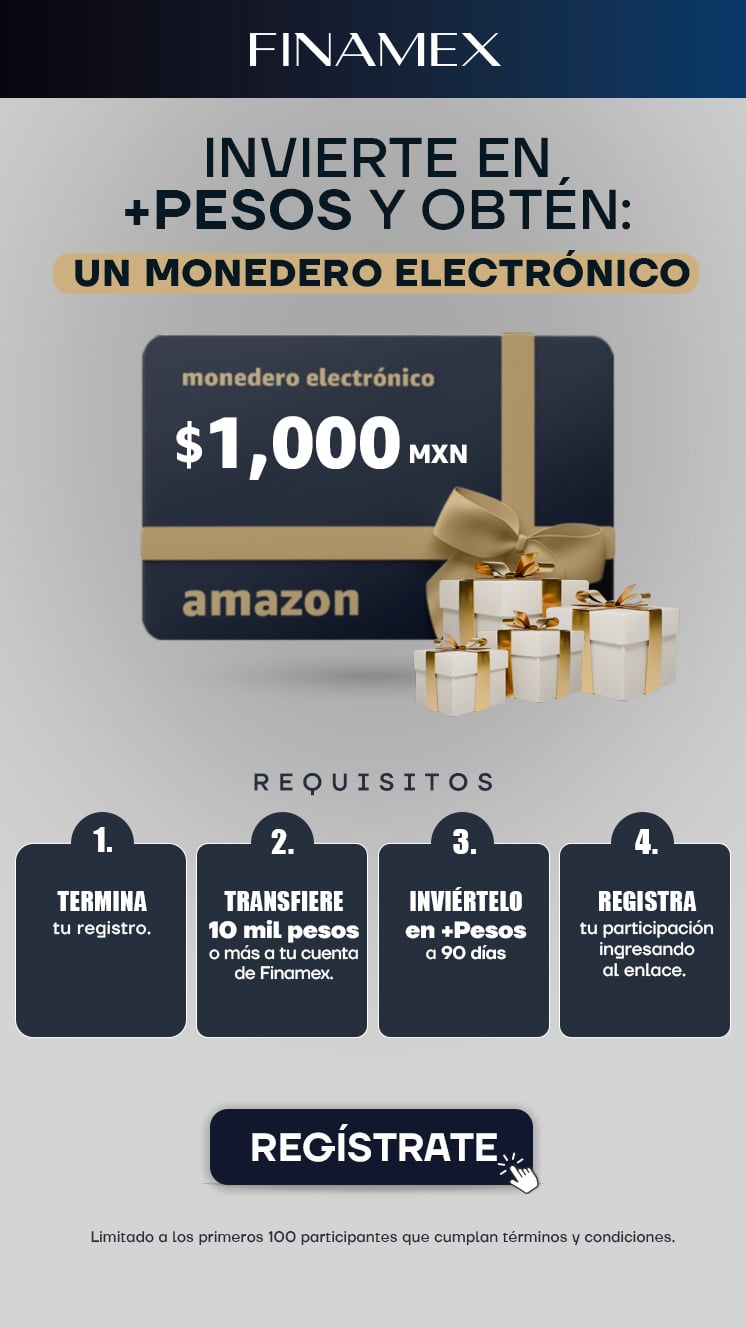 Obtén un monedero electrónico