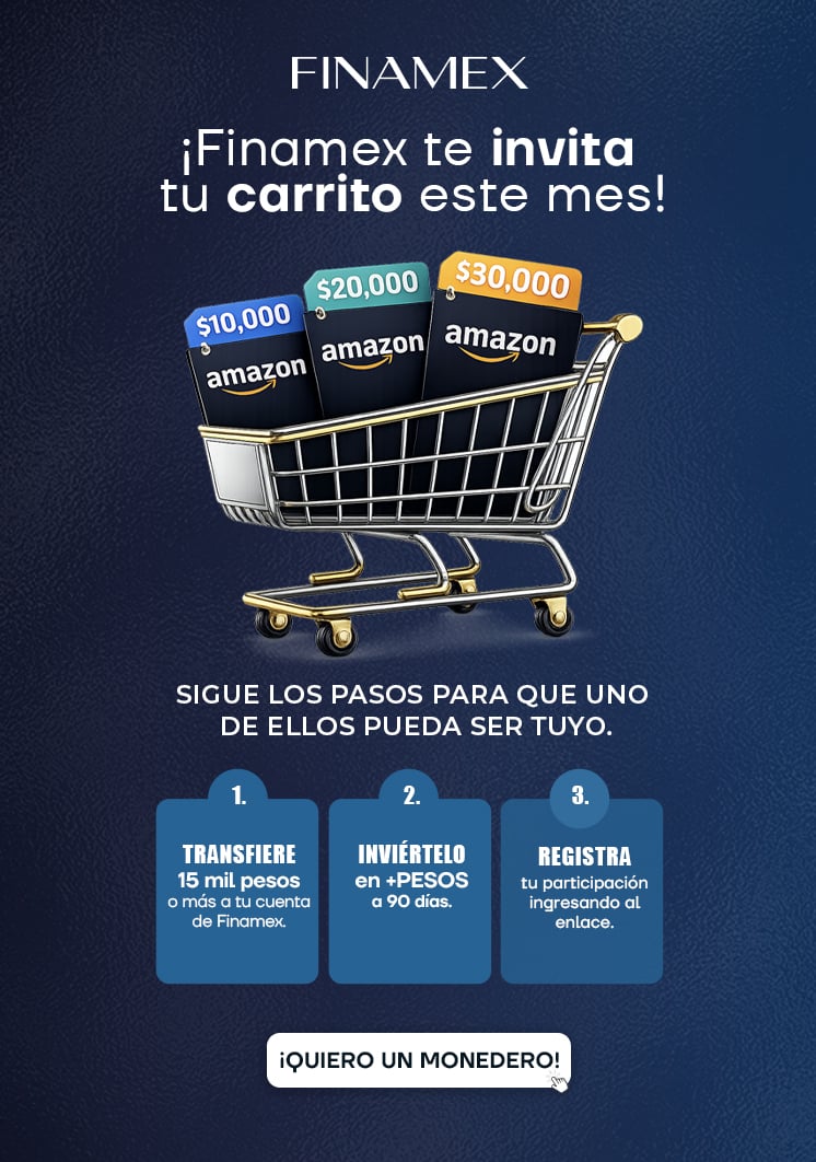 Finamex te invita tu carrito 